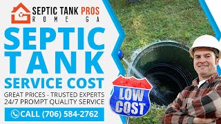 Septic Tank Service Cost Kennesaw GA | Call (706) 584-2762