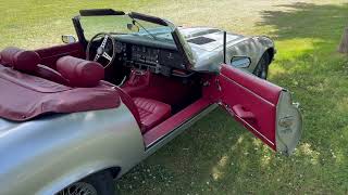 Jaguar E-Type Upgraded Interior Restoration | Connolly Vaumol Interior | Talkin' Trim w/ J-Skin