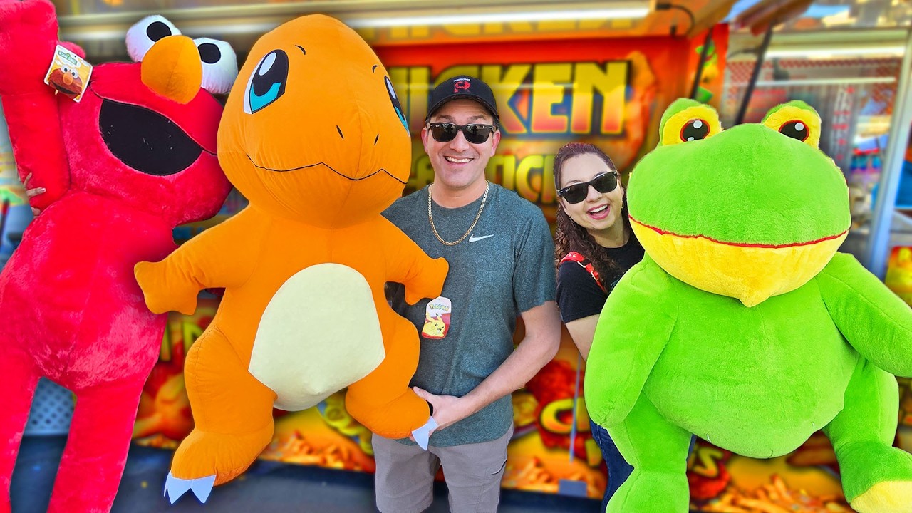 BIG Win after BIG Win at the 2026 Florida State Fair Carnival Games!