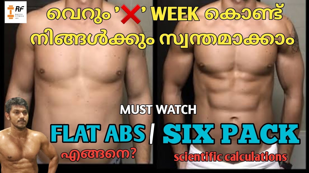 HOW TO GET SIX PACKFLAT ABSHOW MANY WEEKS?MalayalamRAJEEV FITNESS MEDIA YouTube