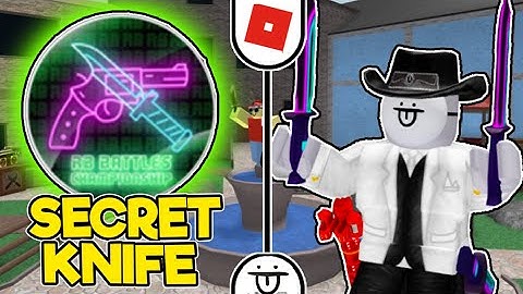 [EVENT] How to get the RB BATTLES KNIFE in MURDER MYSTERY 2 + RB Battles Championship Badge [ROBLOX]