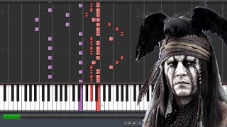 El llanero Solitario Theme/ William Tell Overture End. | Piano Arregment Synthesia chords