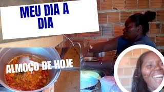 Almoço de hoje meu dia a dia comida caseira