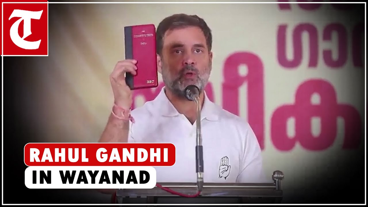 Rahul Gandhi thanks voters and party workers in Wayanad