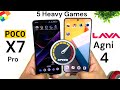POCO X7 Pro vs LAVA AGNI 4 SpeedTest After Update 🔥🔥🔥 #pocox7pro 