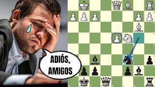 La ÚLTIMA PARTIDA de Magnus Carlsen como CAMPEÓN MUNDIAL 😭