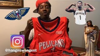 *DHgate* Zion Williamson New Orleans Pelicans Jersey (Hang-N-Swang REVIEW)