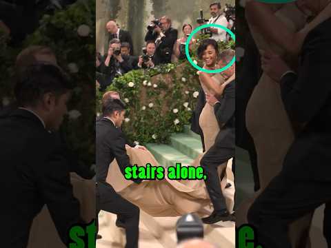 Why Tayla Was Carried Up The Stairs At The Met Gala