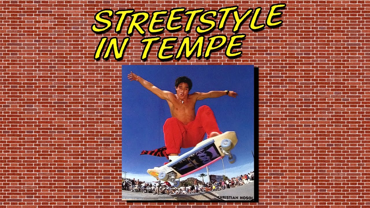 Streetstyle In Tempe 80's Skateboarding Video