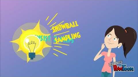 SNOWBALL SAMPLING