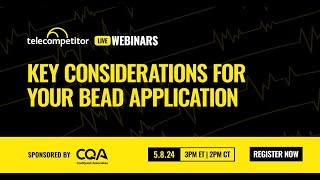 CostQuest & Telecompetitor Webinar  Key Considerations for Your BEAD Application