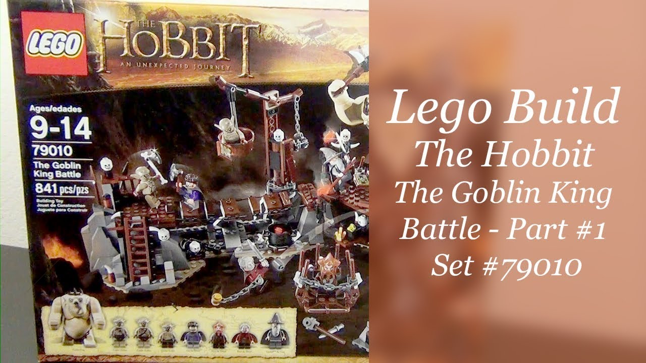 Chaiselong Foran Radioaktiv LEGO Build - The Hobbit The Goblin King Battle Set #79010 - Part 1 - YouTube