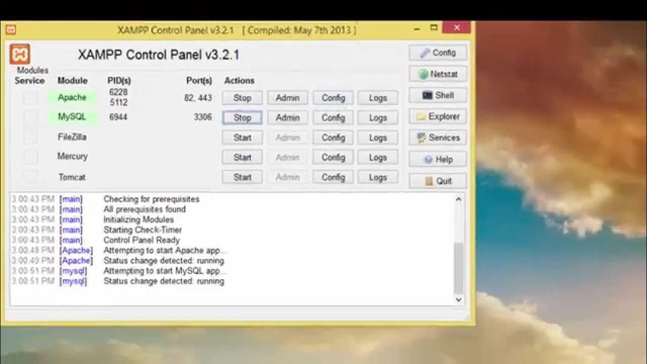 Unable to open port. Unable to open port