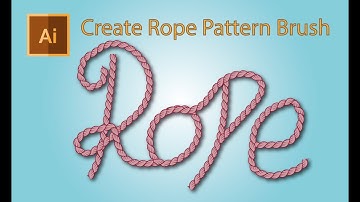 Create a Rope Pattern Brush in Adobe Illustrator