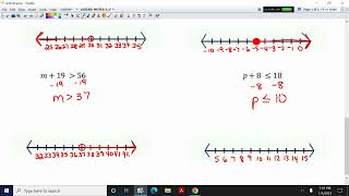 5-1 Solving Inequalities by Addition or Subtraction