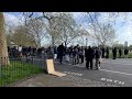Watch live windy day at speakers corner  london
