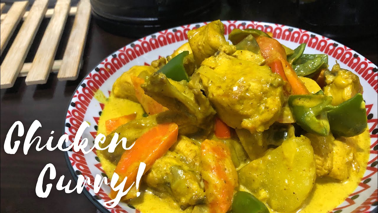 HOW TO COOK CHICKEN CURRY || Pinoy Style || Easy way of cooking! - YouTube