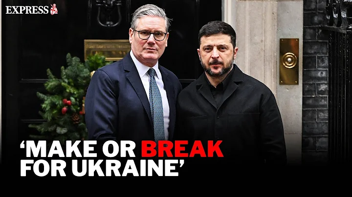 Leaders of France, Germany and Ukraine arrive for crisis talks with Keir Starmer in Number 10