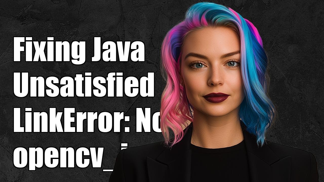Fixing Java.lang.UnsatisfiedLinkError: No opencv_java320 in java.library.path