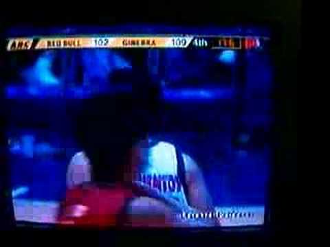 Barangay Ginebra Kings defeated Red Bull Barako March 18 2k7