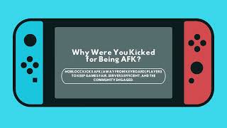Noblocc Kicked for AFK Don't Get Banned! (Here's How to Stay Active) [Noblocc]