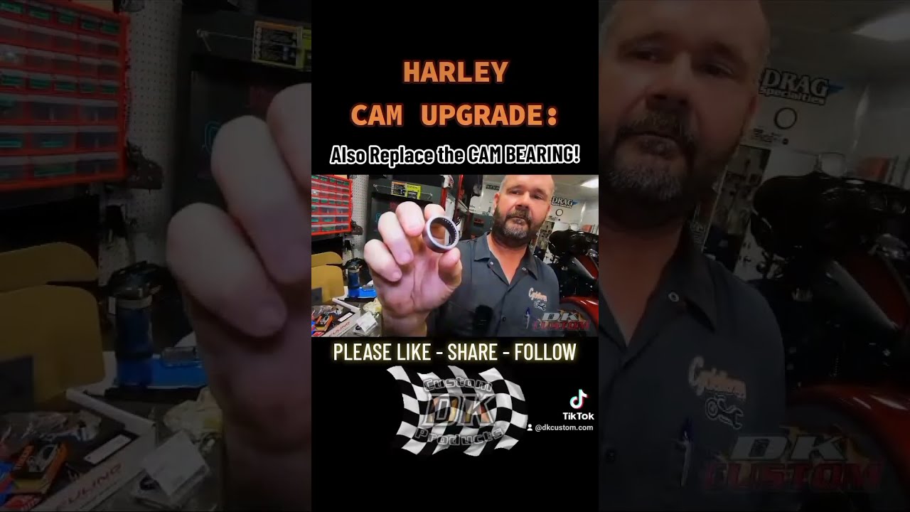  TECH TIP Replace Bearing W Cam Upgrade On Harley Shorts