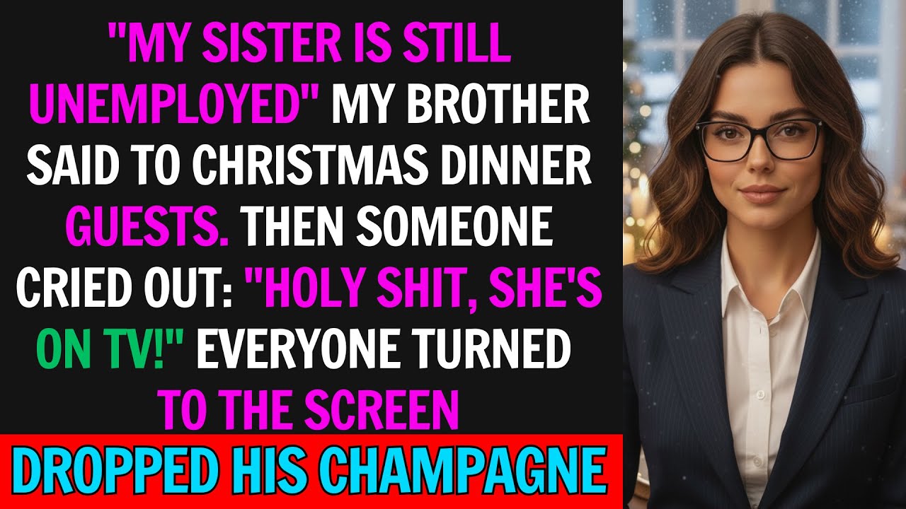 At Christmas Dinner Brother Mocked Me ‘Still Jobless?’... Then Everyone Saw Who I Was on the News.