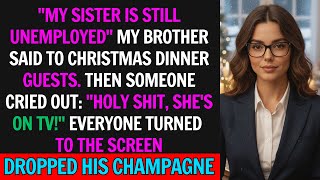 At Christmas Dinner Brother Mocked Me ‘Still Jobless’... Then Everyone Saw Who I Was on the News.