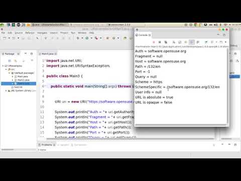 04 4  JAVA Networking URI methods