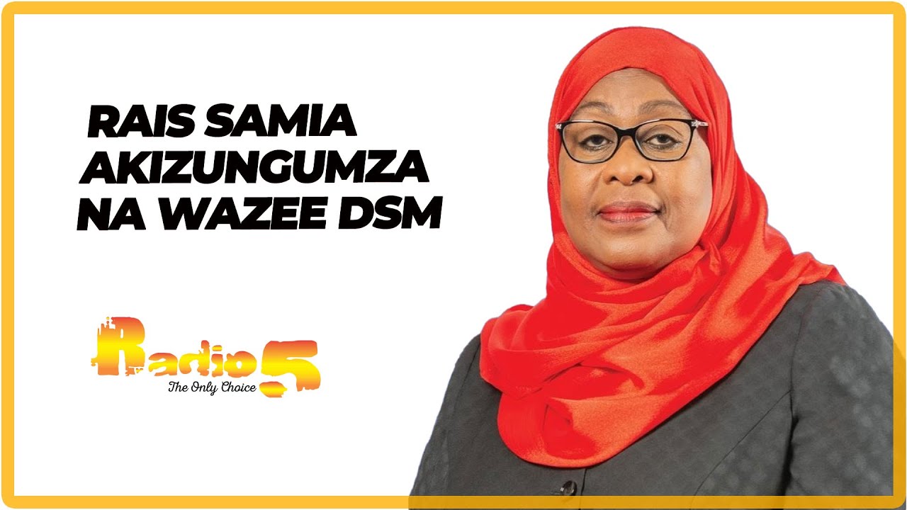 🔴 LIVE RAIS SAMIA AKIZUNGUMZA NA WAZEE DSM