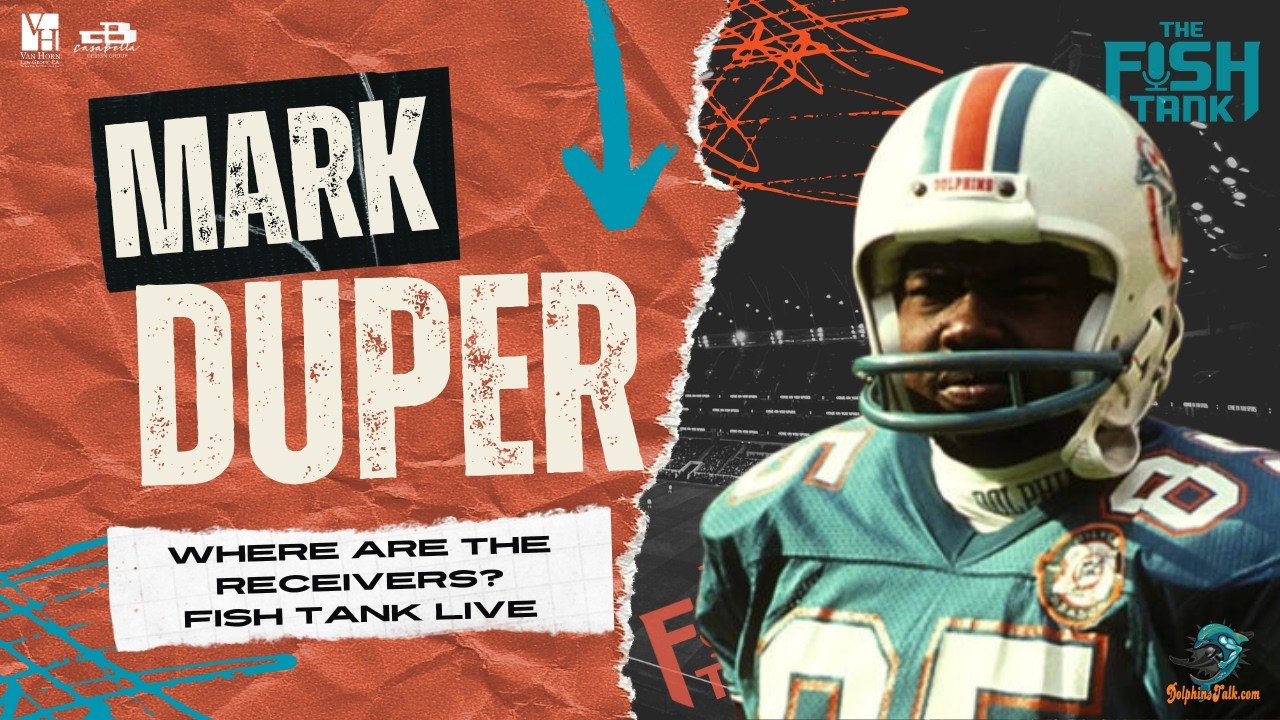 "Where Are The Receivers?" | Mark Super Duper Wants Answers! | Fish Tank LIVE