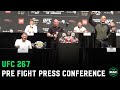 UFC 267 Pre-Fight Press Conference: Dan Hooker says he might punt Hasbulla