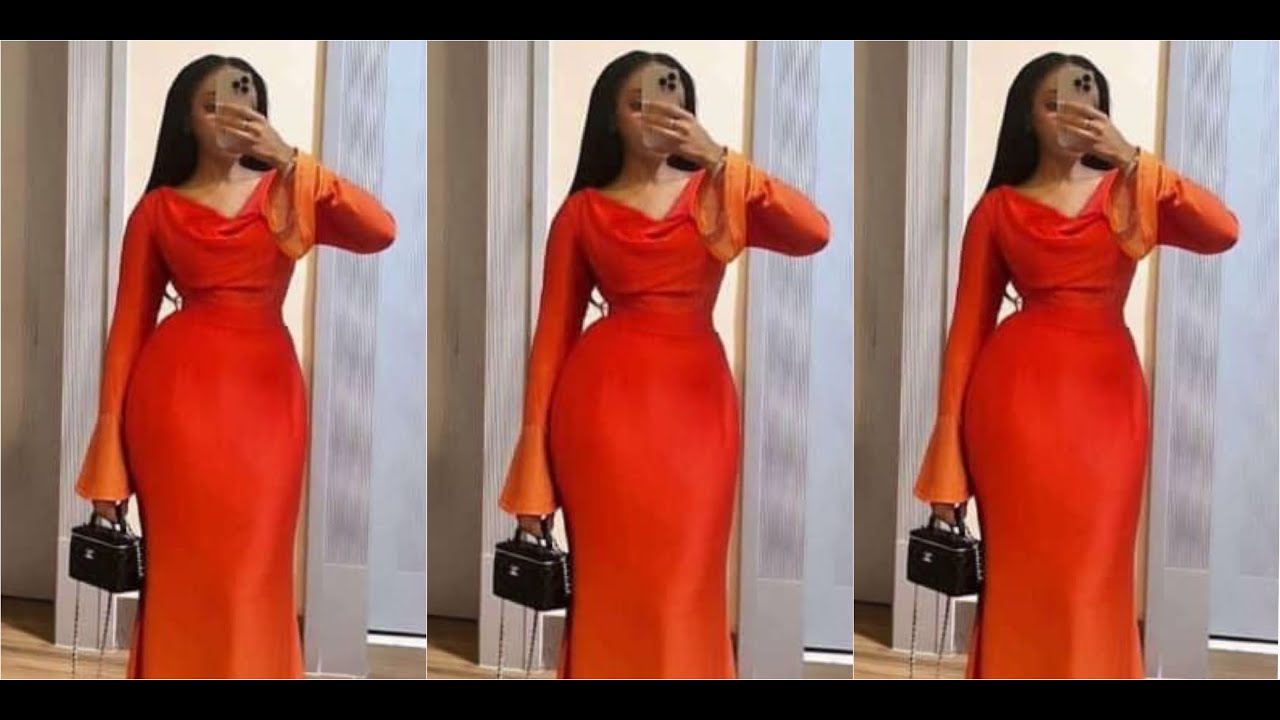 How To Make An A Line Dress With A Cowl Neck/Cutting And Stitching