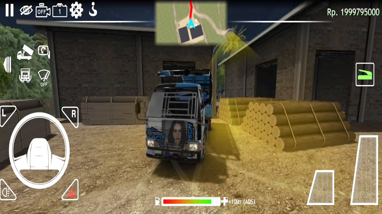 Truck Angkut Kayu Besar - Android Play Game Video