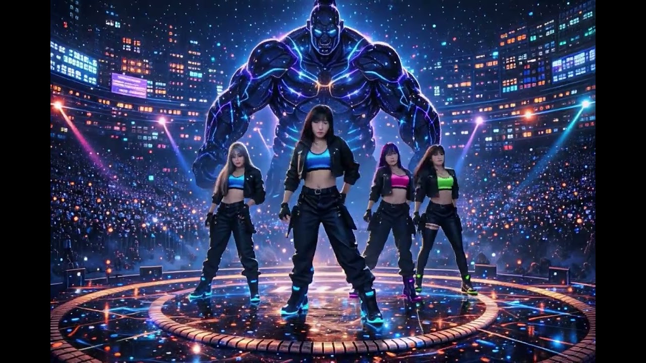 DJ Luna – Neon Arena 🔥 Official Music Video | Cyber Dance PerformanceDescription