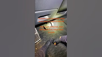 2018-2024 Audi Q8 SQ8 RSQ8 Parking Neutral Safety Release Switch Unlock #automobile #diy #audi