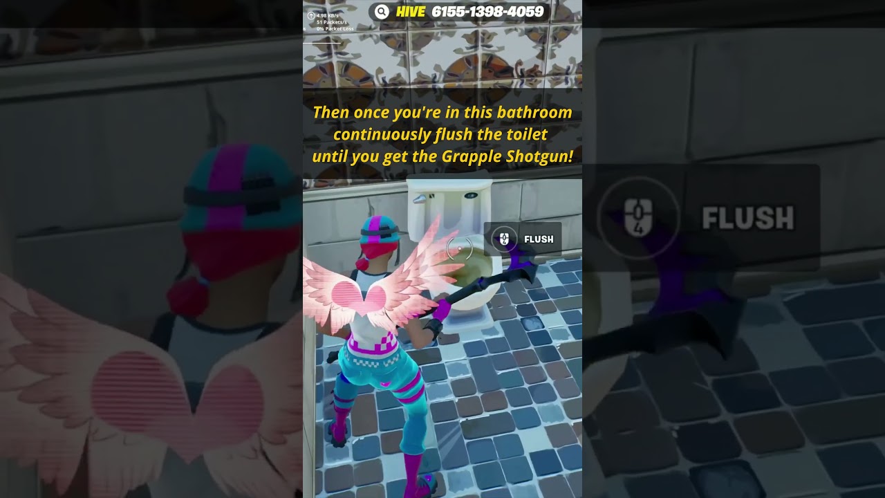 Secret Grapple Shotgun🪠- How To Unlock In Fortnite 1v1 With Every Gun!