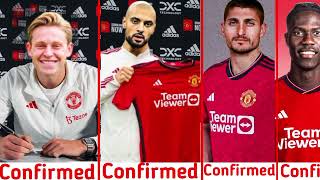 All Confirmed Today Transfer De Jong To United, Amrabat to United, Verratti 