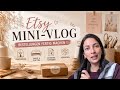 Etsy Mini-Vlog ✨ Bestellung fertig machen | Cricut, Verpacken &amp; Etsy-Alltag