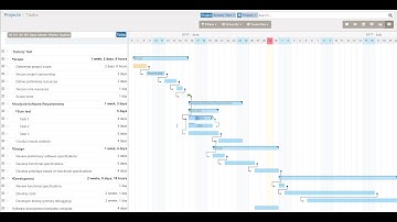 Odoo Gantt Native - Project - with Predecessor Lag and Summary Task.