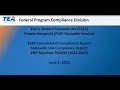 2021-2023 Private School Equitable Services (PNP) Compliance Report & Self-Check
