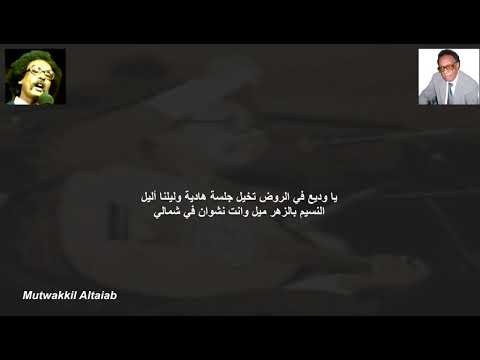 مصطفى سيد أحمد من عيونك يا غزالى