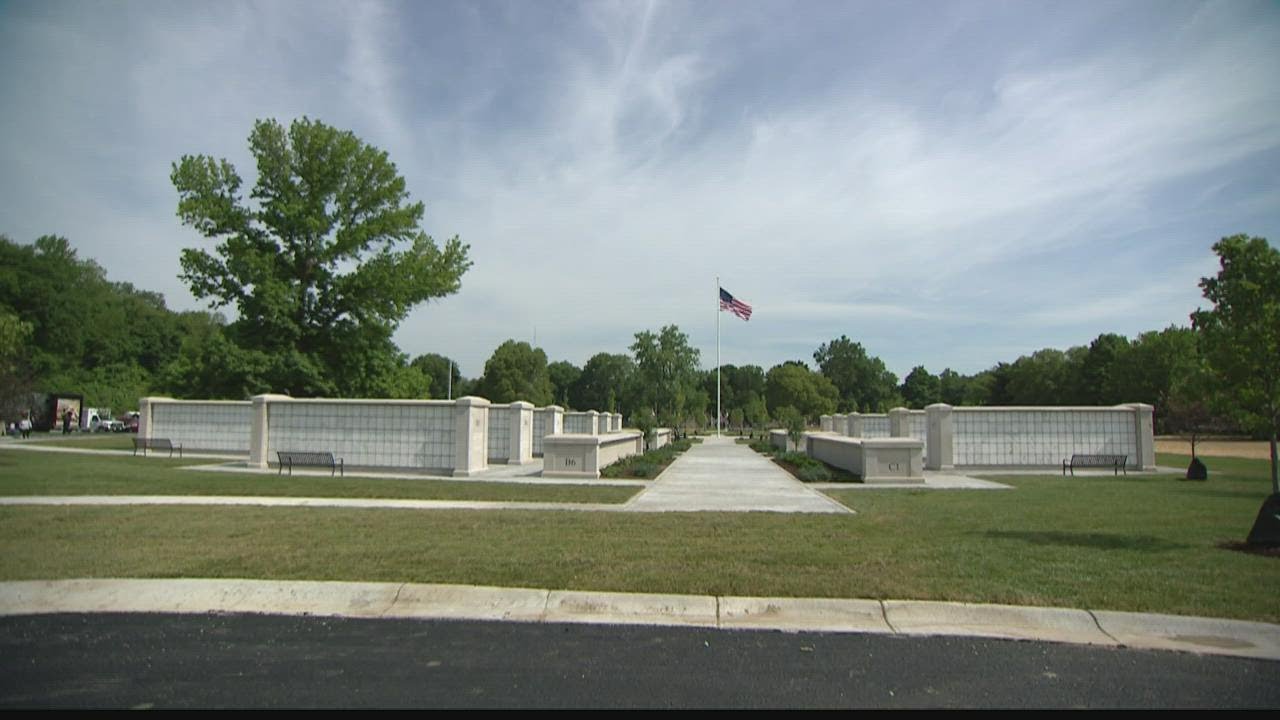 New veteran burial area at Crown Hill Cemetery