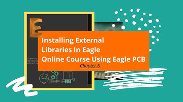 How to install external libraries in Eagle PCB Design software