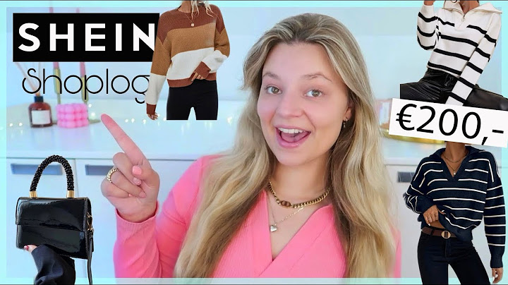 MEGA SHEIN HERFST SHOPLOG 🍁🍂 + TRY ON | Joyce Rikken