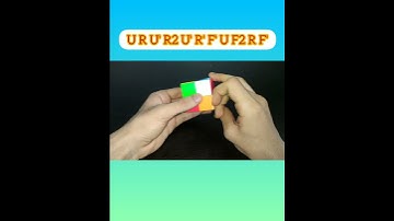 How to make the pillar pattern on 2x2 Rubik