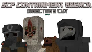 Scp containment breach director's cut minecraft bedrock mod full showcase