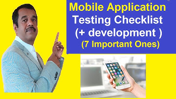 mobile application testing checklist (+ development )  (7 tips you must consider)  | testingshala