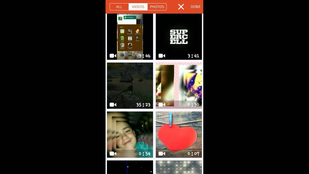 Videos bearbeiten und zusammenschneiden mit Bilder auch[GERMENY
