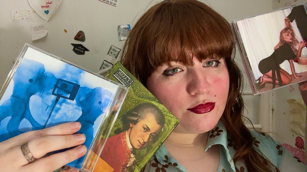 ASMR | Tapping & Yapping w/ my CD collection pt. 2!